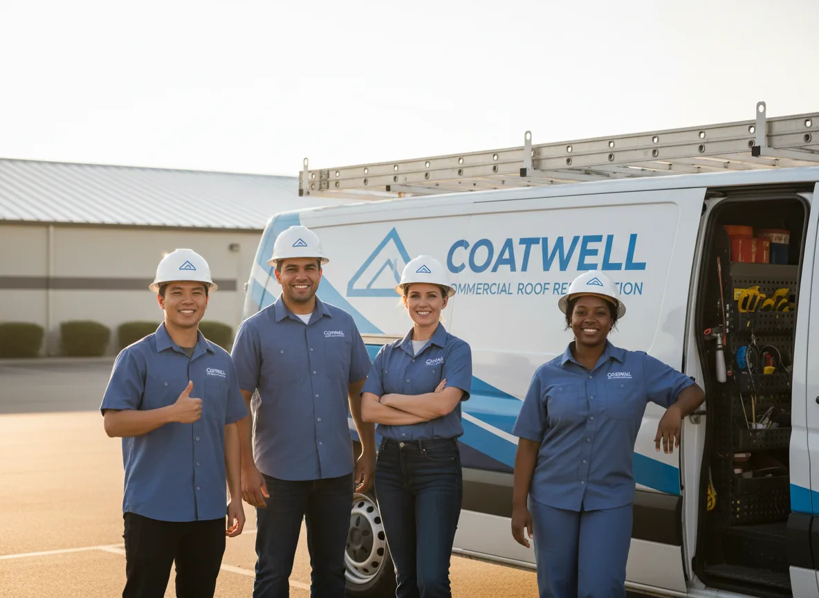 Commercial roof coating company in Lost Nation, IA